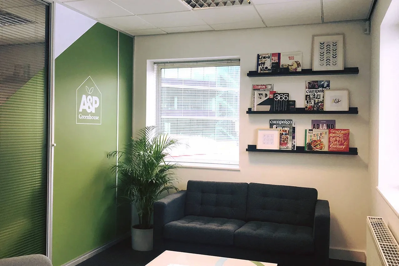 Green room at A&P